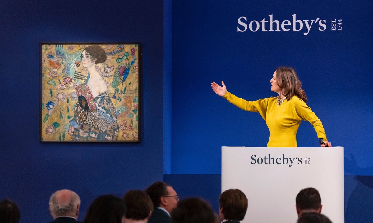 Featured image for Klimt's 'Sultry Portrait' Breaks European Auction Record, Selling for £85.3m