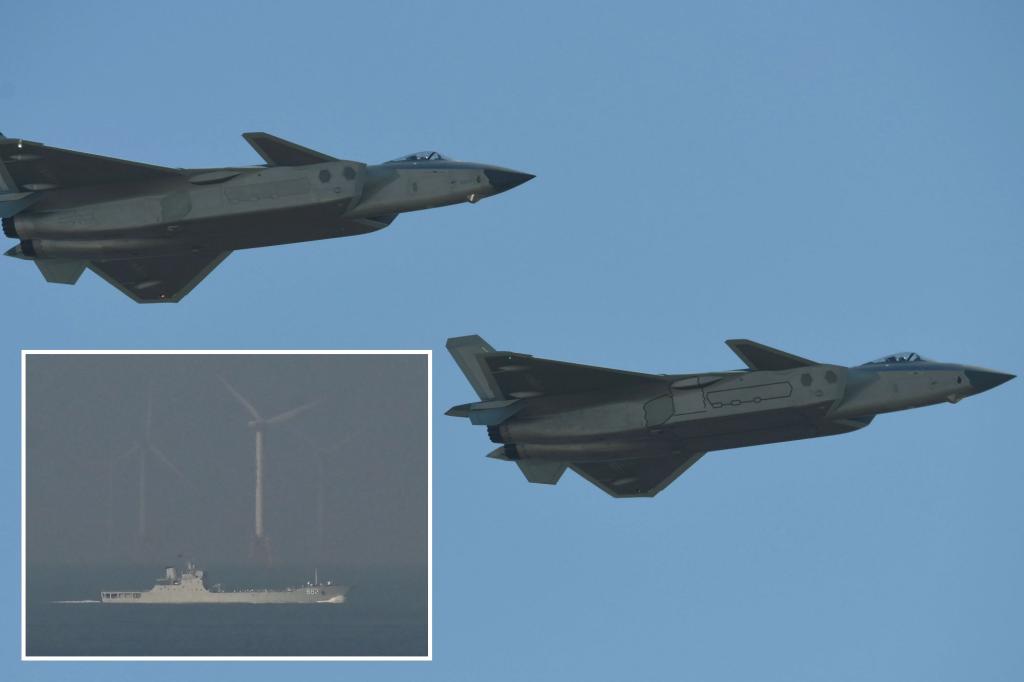 China's Aggressive Military Maneuvers Near Taiwan Raise Tensions.