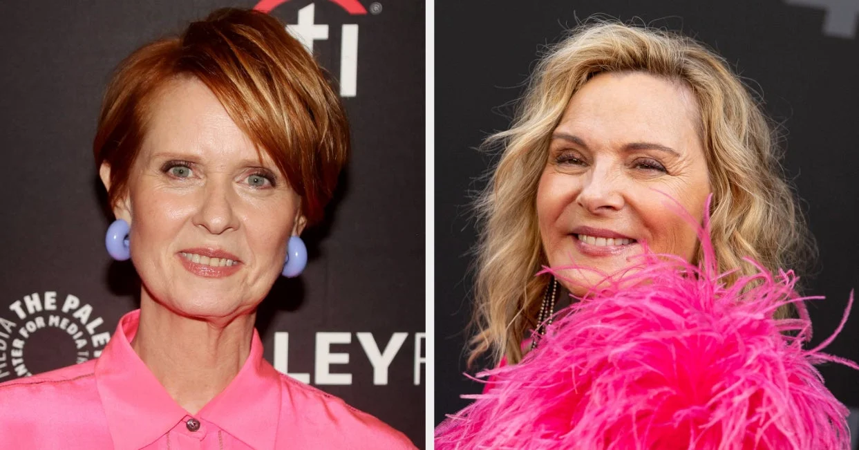 Cynthia Nixon discusses Kim Cattrall's "And Just Like That" cameo and on-set tensions.