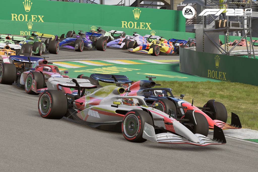 Featured image for "F1 23 Game Review: A Fun and Puzzling Debut for Ultimate Team-esque Mode"
