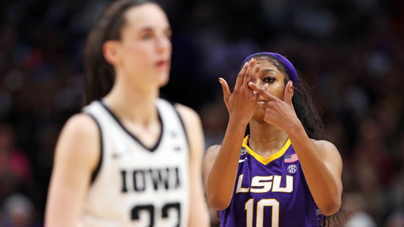 The Controversial Defense of Angel Reese by Caitlin Clark.