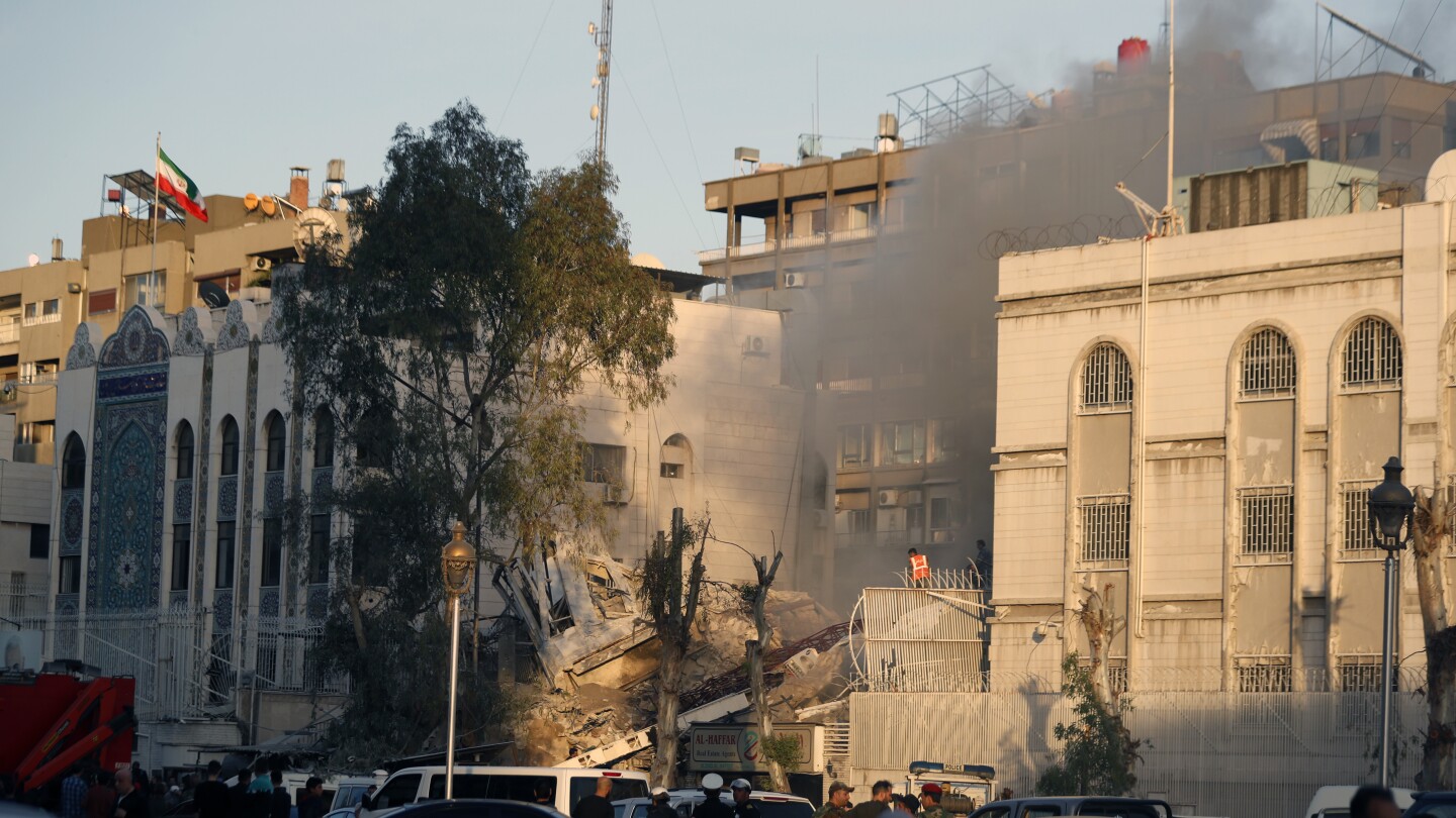 "Israeli Airstrike Kills Iranian Generals in Syria, Escalating Tensions in the Middle East"