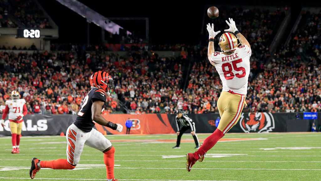 Burrow's 3 TD passes lead Bengals to victory over struggling 49ers