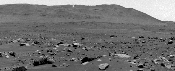 Featured image for Perseverance Rover Films Massive 1.2-Mile-High Dust Devil on Mars