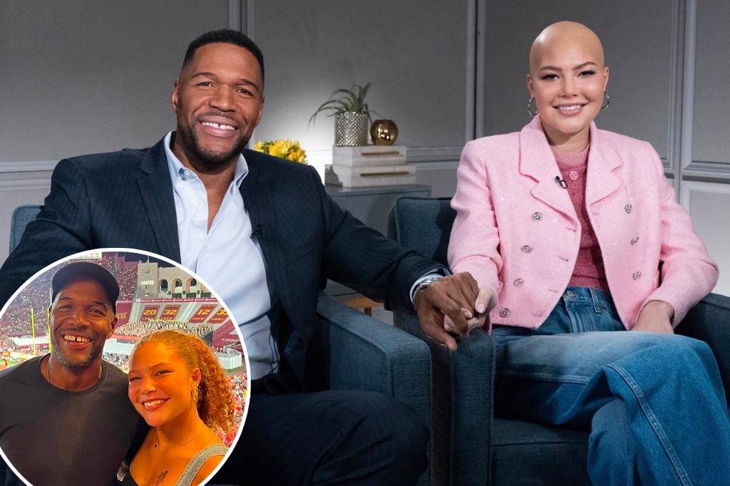"Support and Strength: Michael Strahan's Family and Friends Unite Amid Daughter's Brain Tumor Diagnosis"