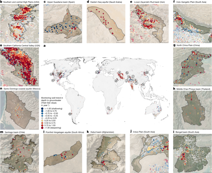 Featured image for Global Trends in Groundwater Depletion and Recovery
