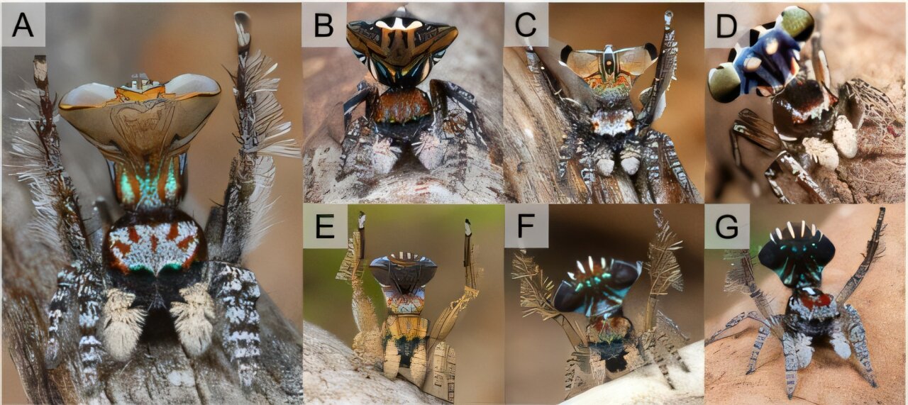 Featured image for Jumping Spider's Visual Tricks Fool AI