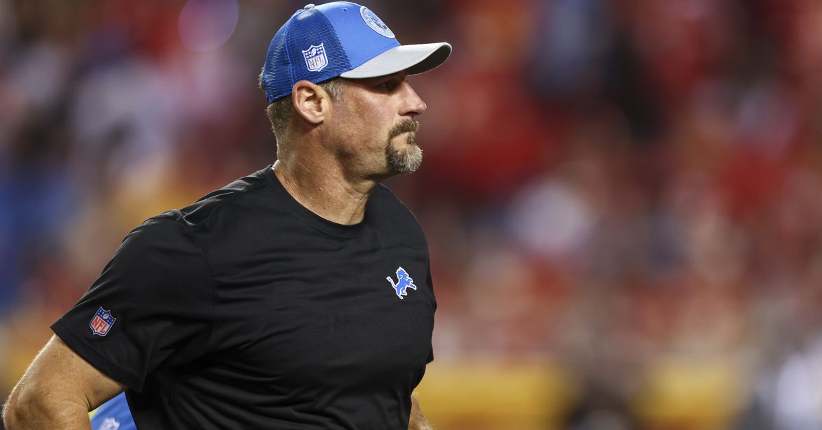 "Dan Campbell's Epic Mic Drop Moment Seals Lions' Victory Against Chiefs"