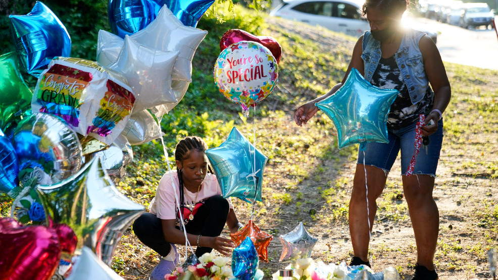 Gas station owner charged with murder in death of 14-year-old mourned by community.