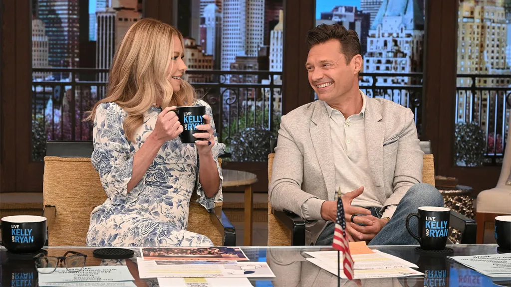 Featured image for Ryan Seacrest bids emotional farewell to 'Live' show family with surprise appearance from girlfriend.