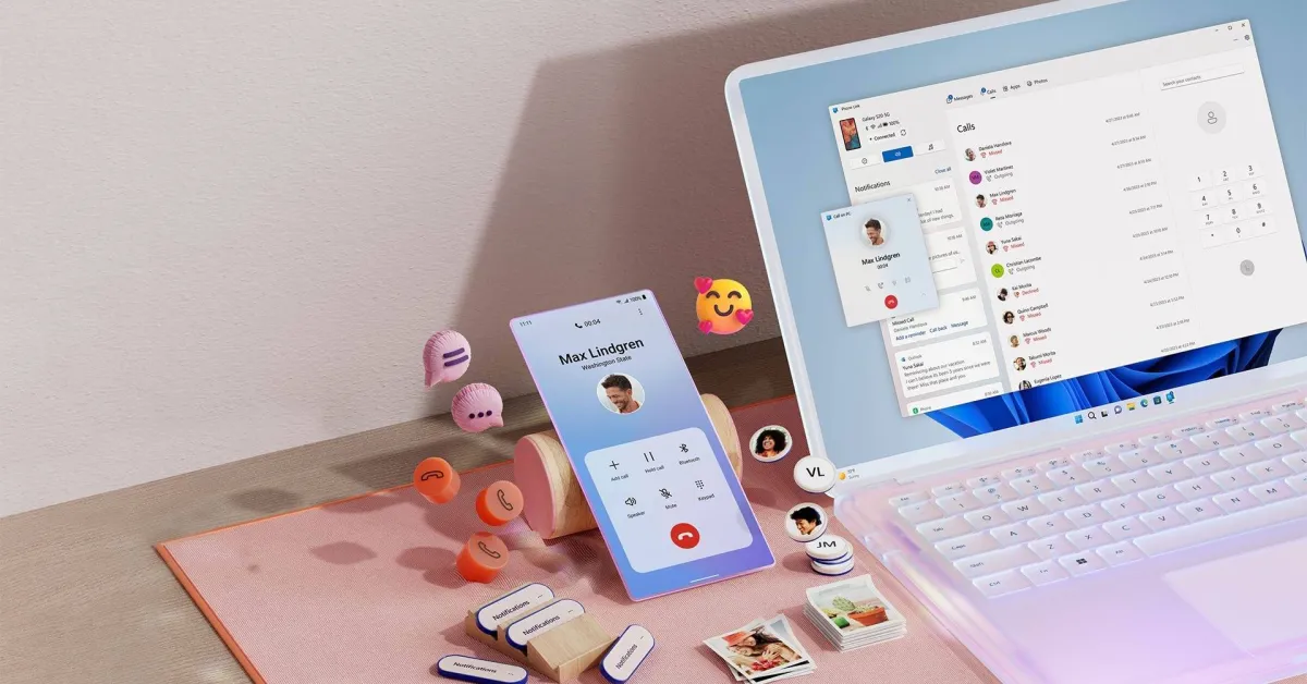 Featured image for "Microsoft's Phone Link Adds Text Copying from Android Photos to Windows"