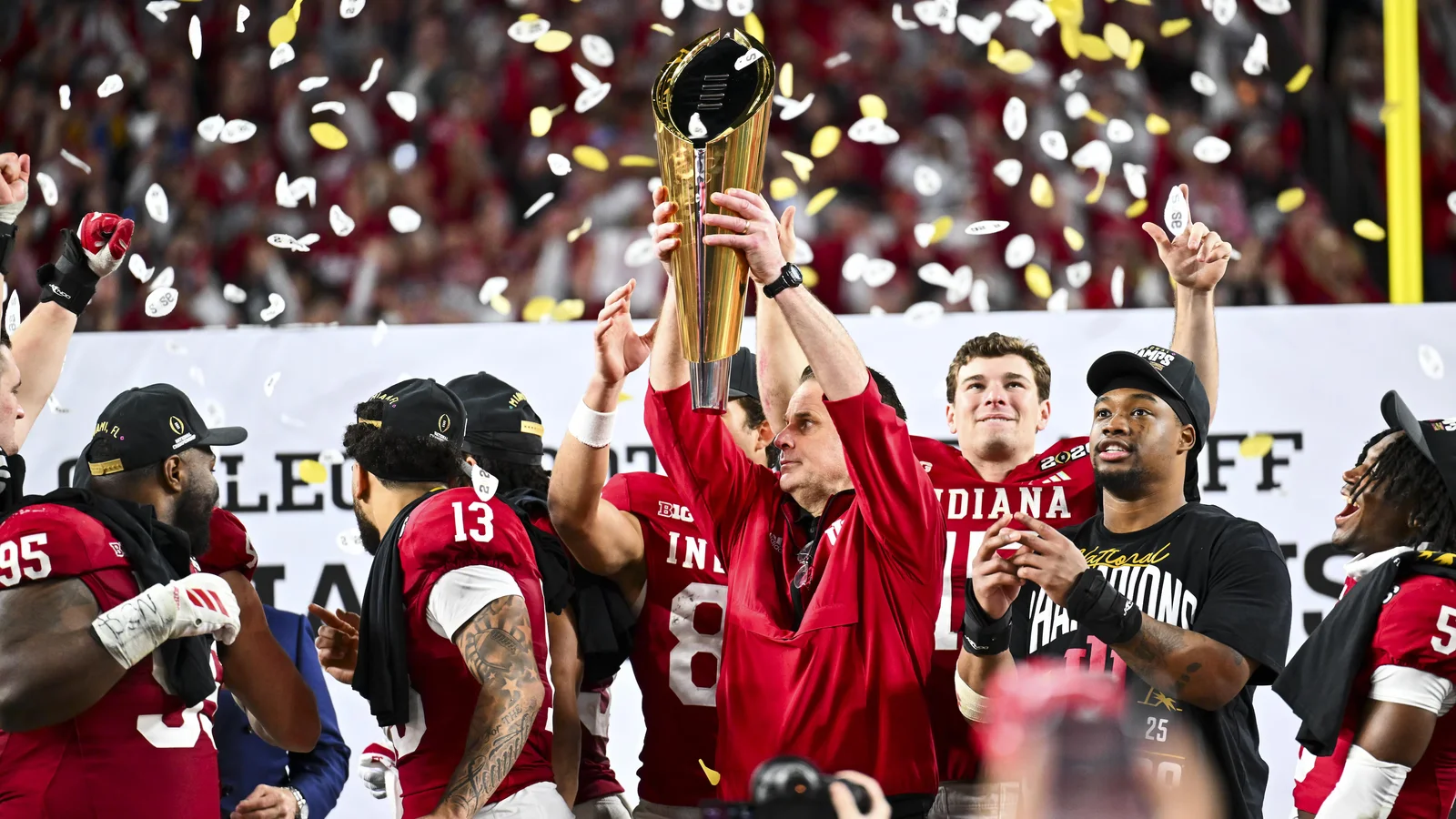 Hoosiers Toast Unbeaten CFP Championship Run at Memorial Stadium