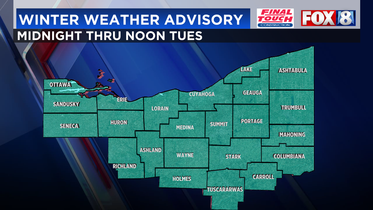 "Bracing for Treacherous Ice: Winter Weather Advisory and Forecasted Icy Conditions"