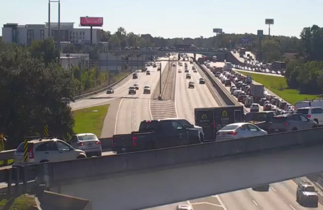 Featured image for I-26 Eastbound Reopens After Ashley Phosphate Overpass Incident