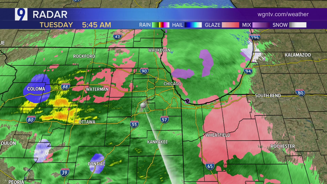 "Severe Weather Alert: Freezing Rain and Ice Jams Threaten Central Illinois"