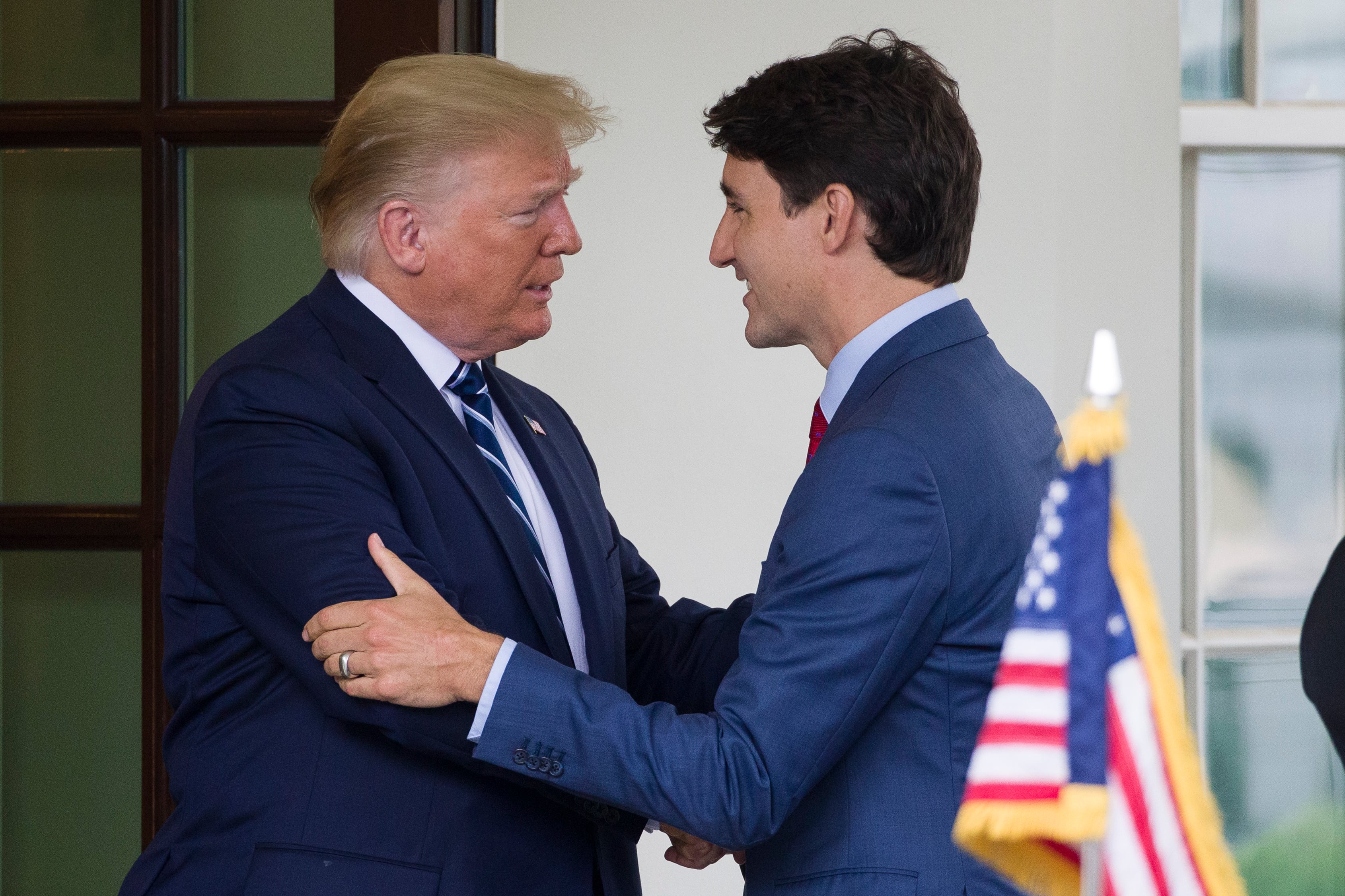 Featured image for Trump Jokes About Canada as 51st State Amid Trade Talks