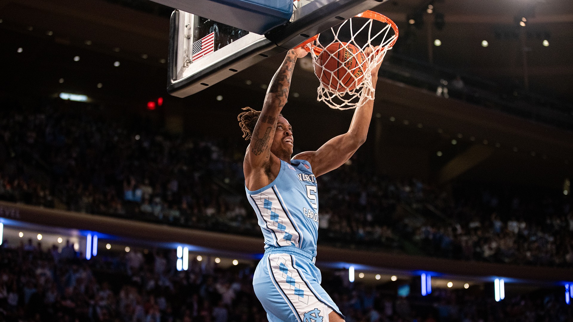 Featured image for "Top-ranked UConn faces UNC in high-stakes clash at Madison Square Garden"