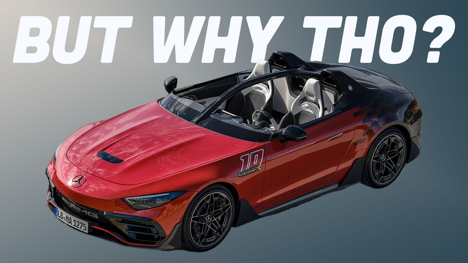 Featured image for Mercedes-AMG PureSpeed: A 577bhp Open-Top Marvel with F1 Halo