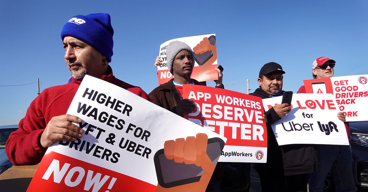 "Valentine's Day Strikes: Ride-Share Drivers Unite in Largest Protest Yet"