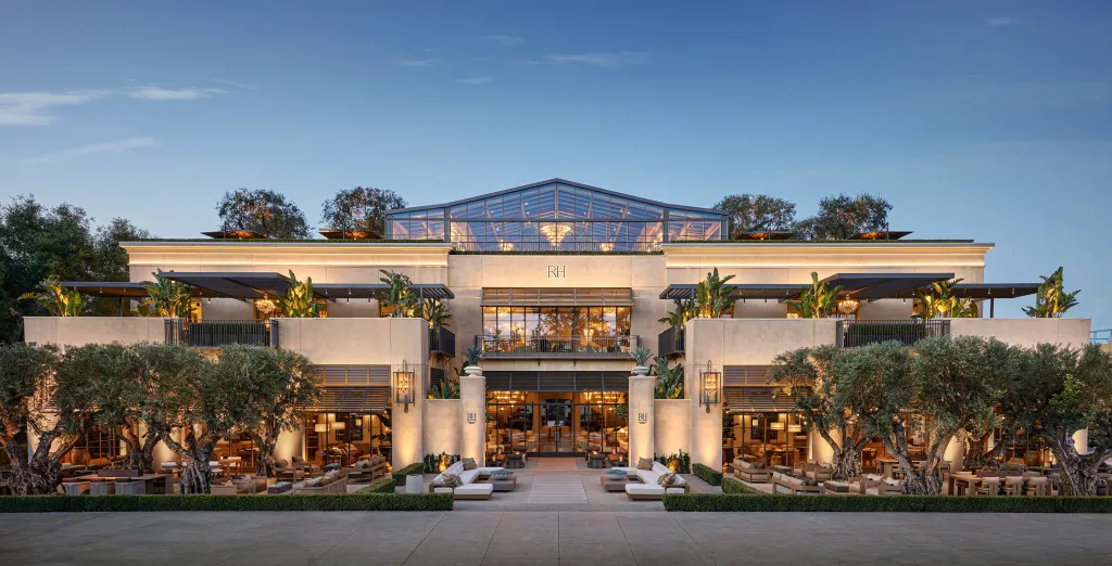 Featured image for "RH Rooftop Restaurant Opens Friday at Stanford"