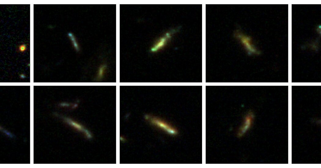 Featured image for "Early Cosmic Structures Resembled Bananas, Research Indicates"