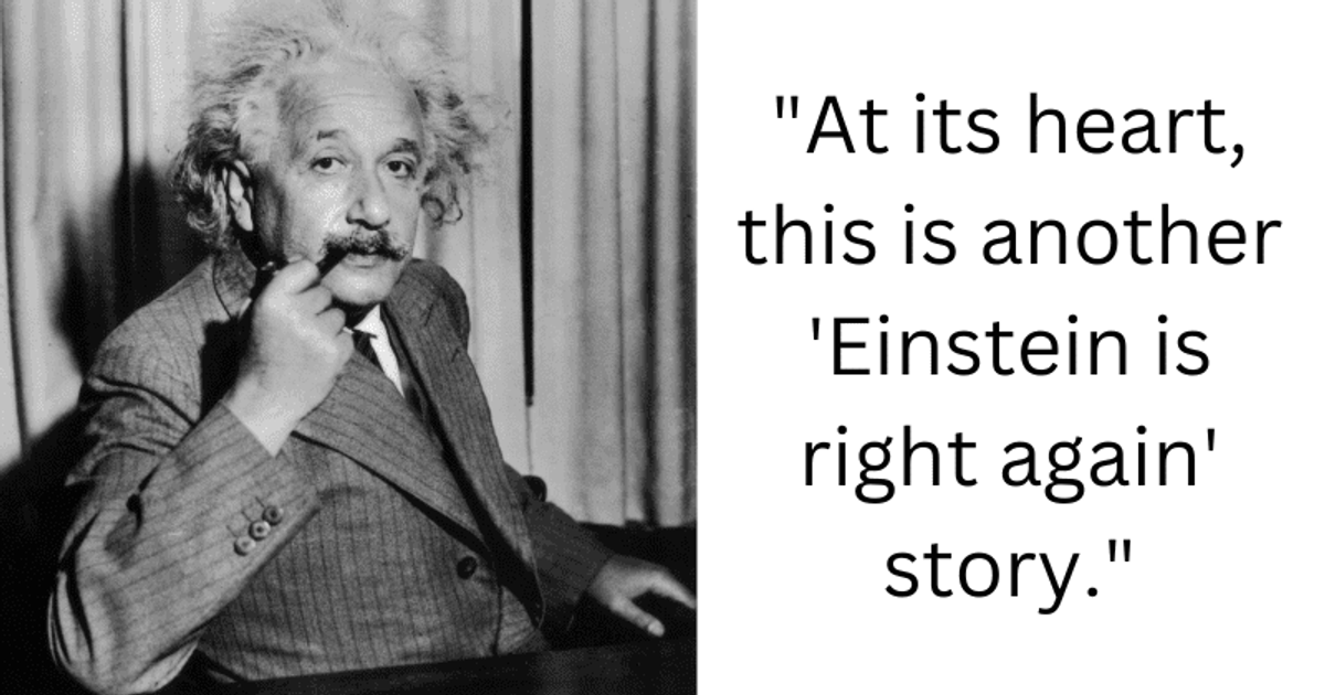 Featured image for "Einstein's Theory Confirmed: Time Slowed 5x After Big Bang"