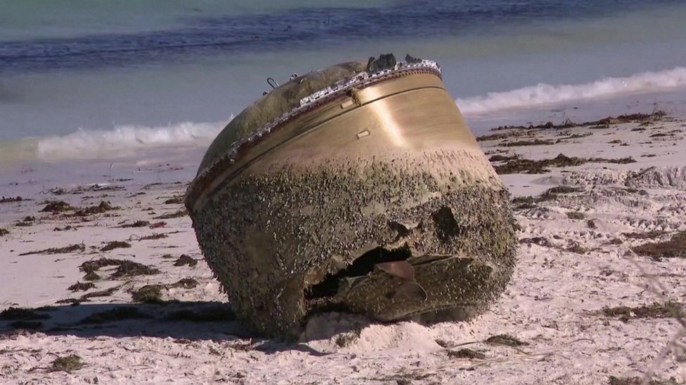 "Unidentified Mystery Object Found on Australian Beach Leaves Experts Baffled"