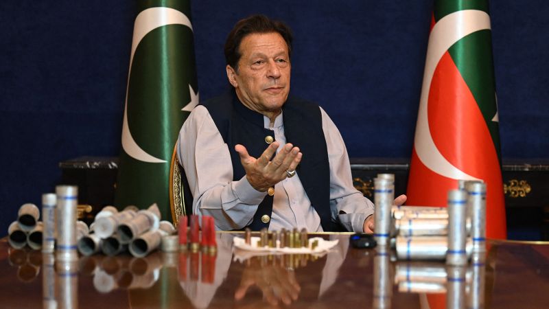 Ex-Pakistani PM Imran Khan Arrested by Paramilitary Police Outside Islamabad Court