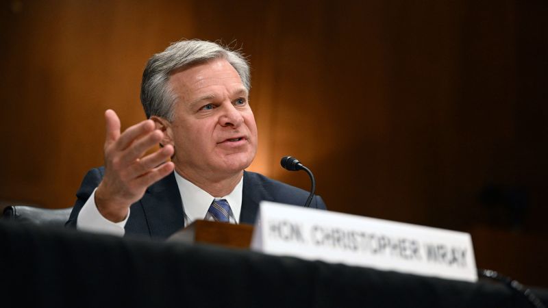 FBI Director Raises Alarm on Rising Antisemitism and Domestic Threats