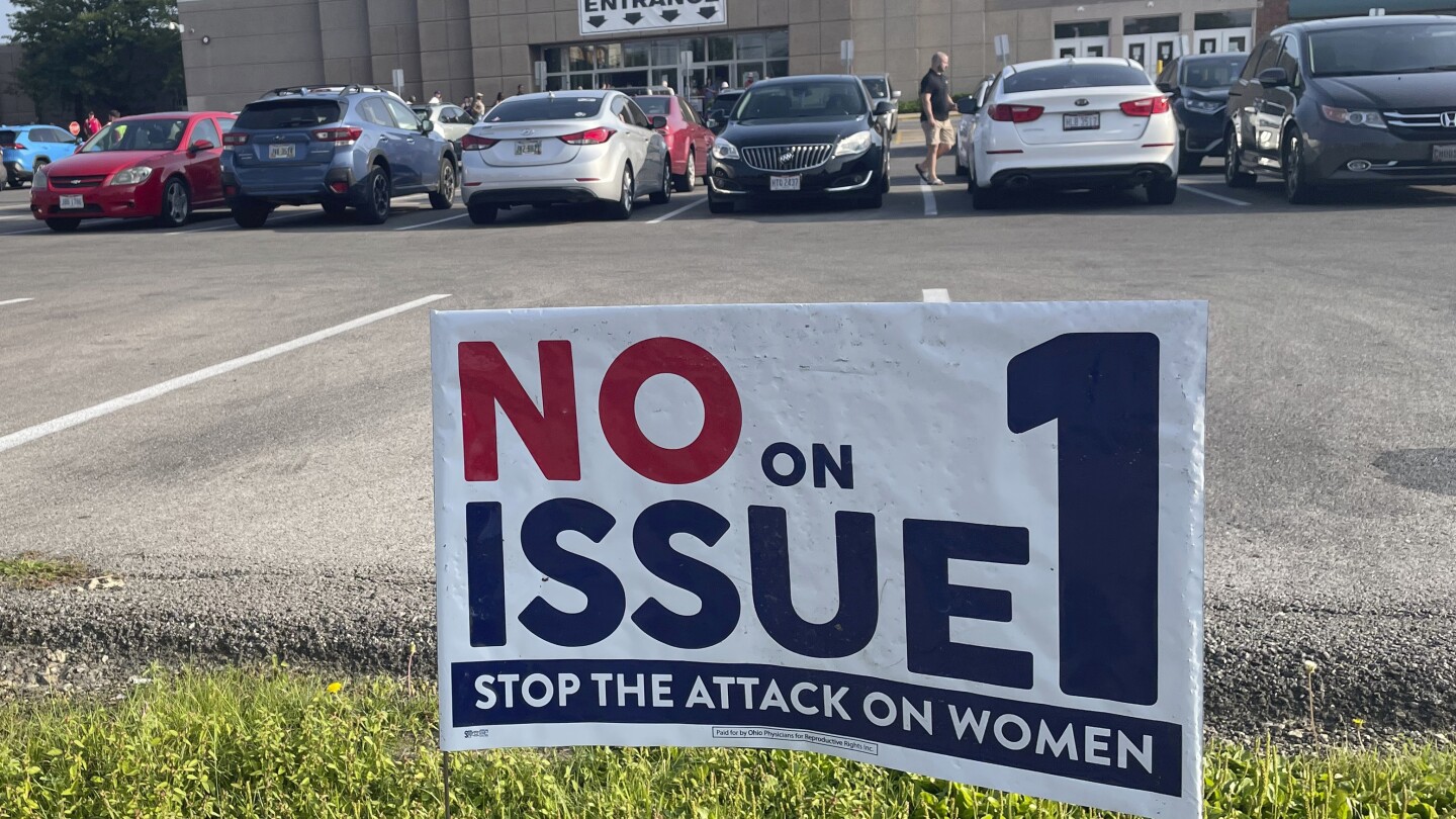 "High Stakes: Ohio Special Election Sees Massive Early Voter Turnout Amidst Abortion Debate"