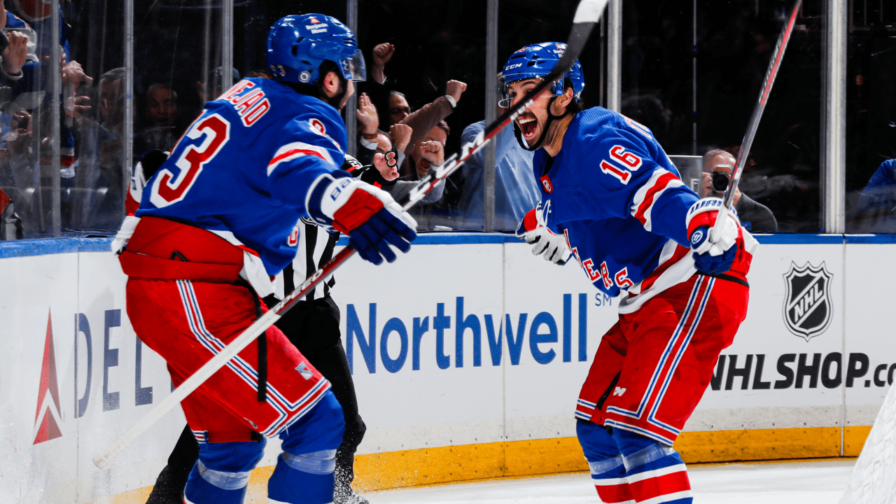 Featured image for "Rangers Secure Playoff Berth with Thrilling Overtime Win, Eye Division Title"