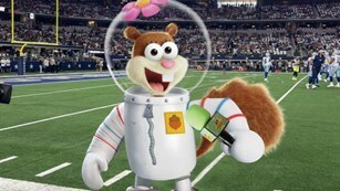 "SpongeBob's Sweet Victory Takes Center Stage in Nickelodeon's Super Bowl Broadcast"