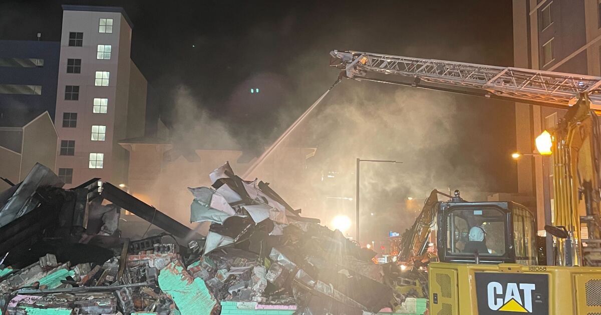 Featured image for "Massive Fire Engulfs Virginia Beach Oceanfront Businesses, Injuring Firefighter"