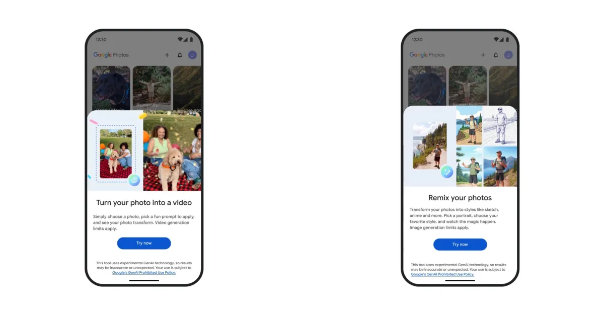 Featured image for Google Enhances Photos and Shorts with New AI-Powered Creation Tools