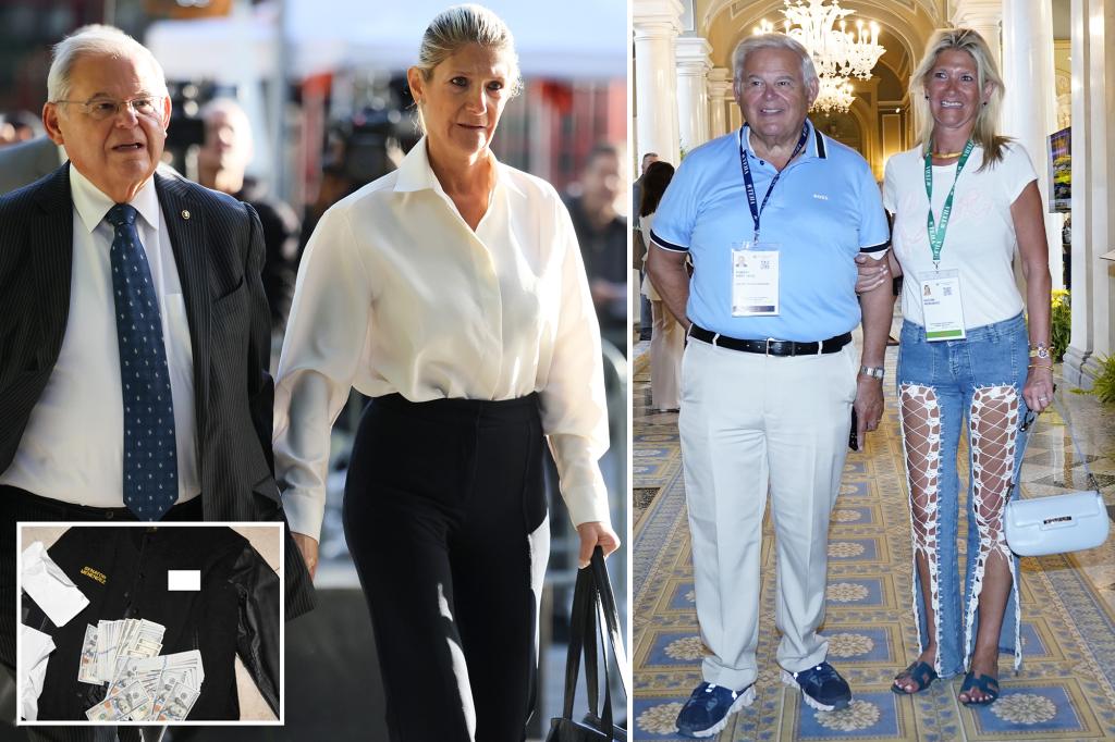 "Senator Menendez's Bribery Scheme: 007 Phone, Diamond Ring, and Taylor Swift Reference"