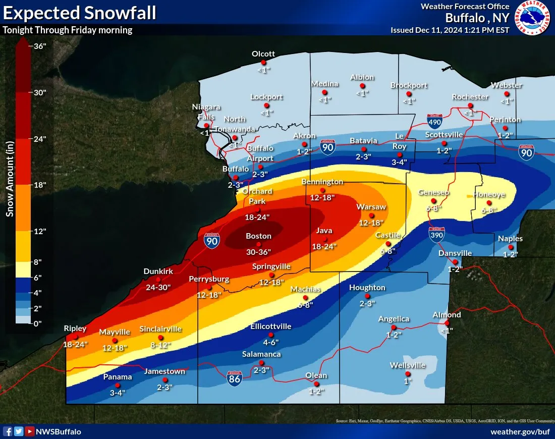 Featured image for Buffalo Braces for Lake Effect Snowstorm Warning