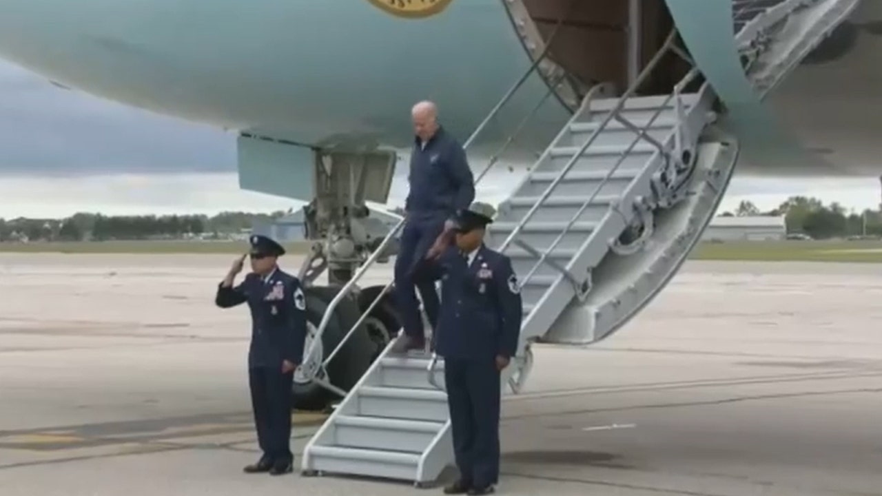 "Biden's Air Force One exit mishap highlights team's efforts to prevent falls"
