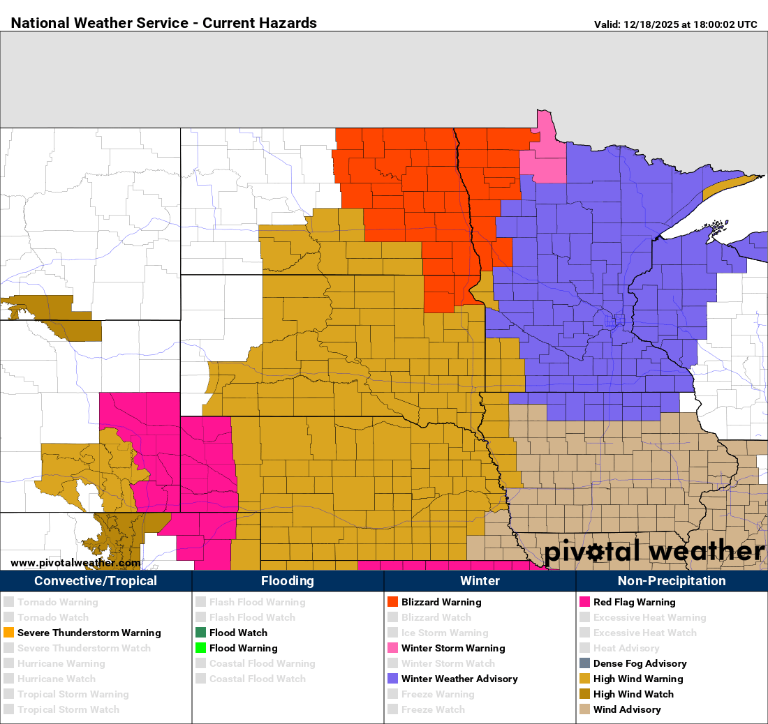 Featured image for Winter Storm Warning: Snow, Winds, and Cold Temperatures Ahead