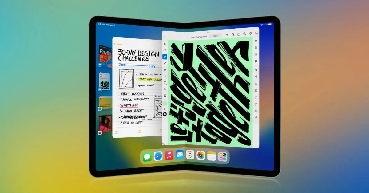 Featured image for Samsung Display Prepares for Apple's Foldable iPhone and iPad Launch