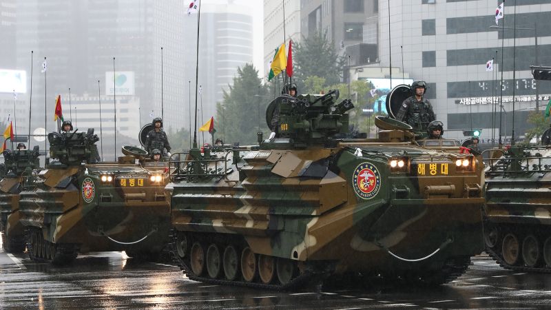 South Korea's Rare Military Parade Sends Strong Message to North Korea
