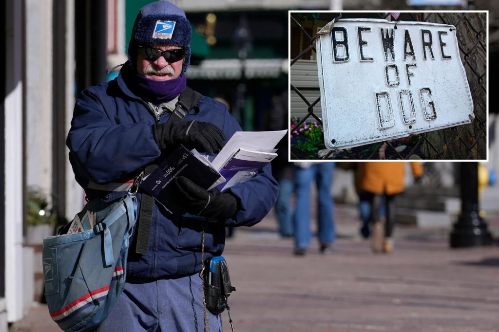 Featured image for USPS workers face high risk of dog attacks in several US states.