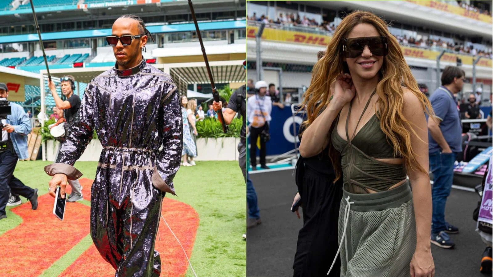 Shakira's Miami Boat Adventures with Lewis Hamilton and Tom Cruise