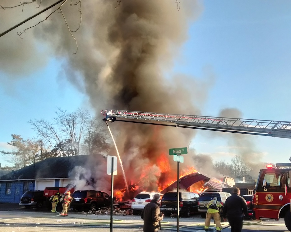 Featured image for "Hillsboro Business Engulfed in Flames: Crews Fight to Contain Fire"