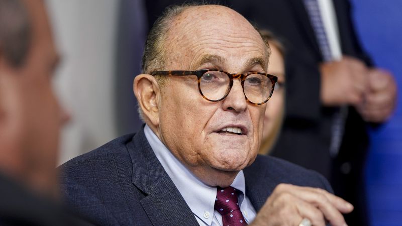 "Special Counsel Seizes Giuliani Team's Documents in Post-Election Fraud Investigation"