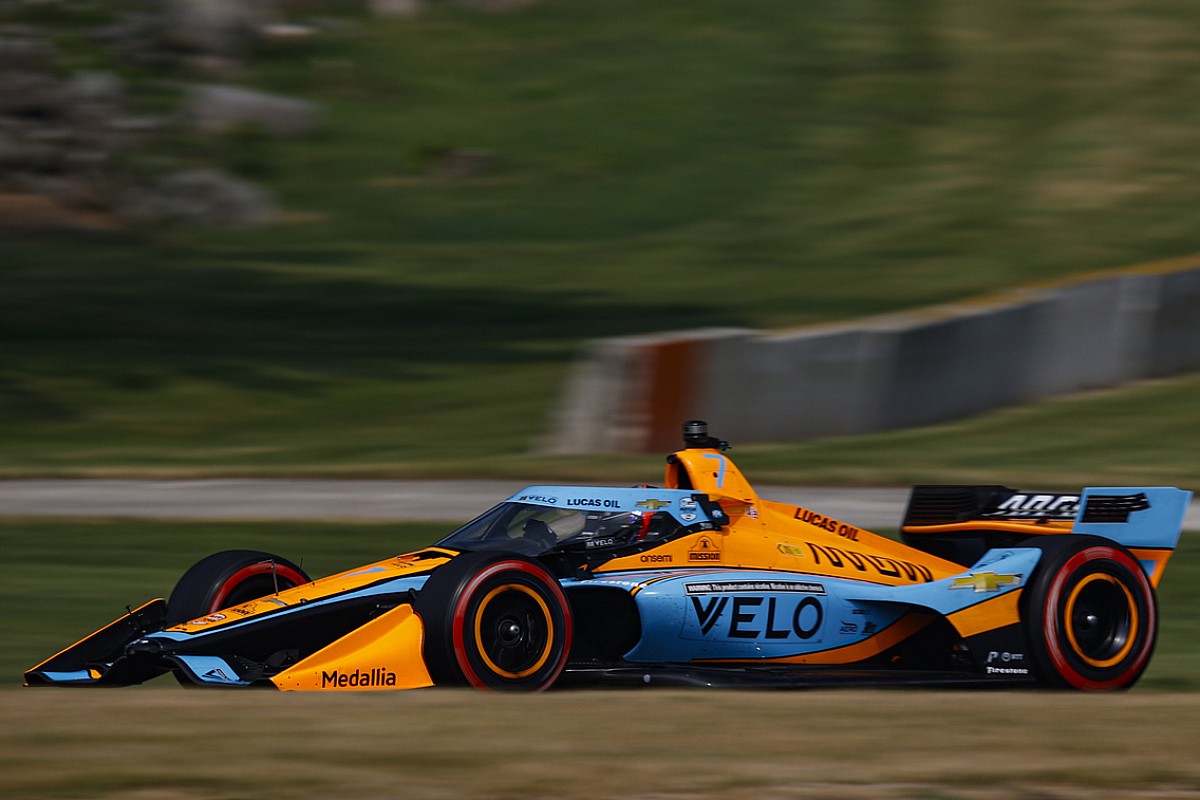 Featured image for IndyCar Practice at Road America Marred by Palou Shunt and Dixon-Power Clash.