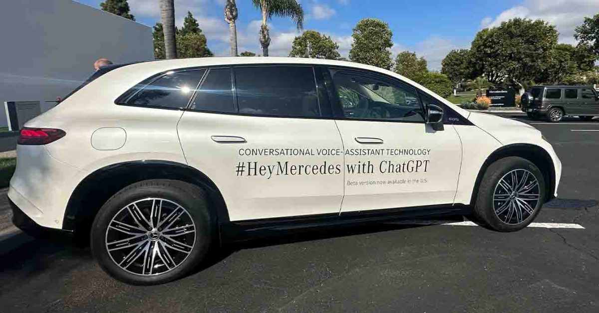 Mercedes-Benz integrates ChatGPT for enhanced in-car experience.