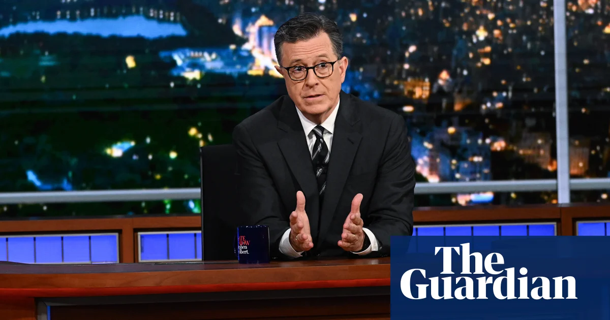 Featured image for Writers’ Union Calls for Investigation into CBS’s Cancellation of Colbert Show