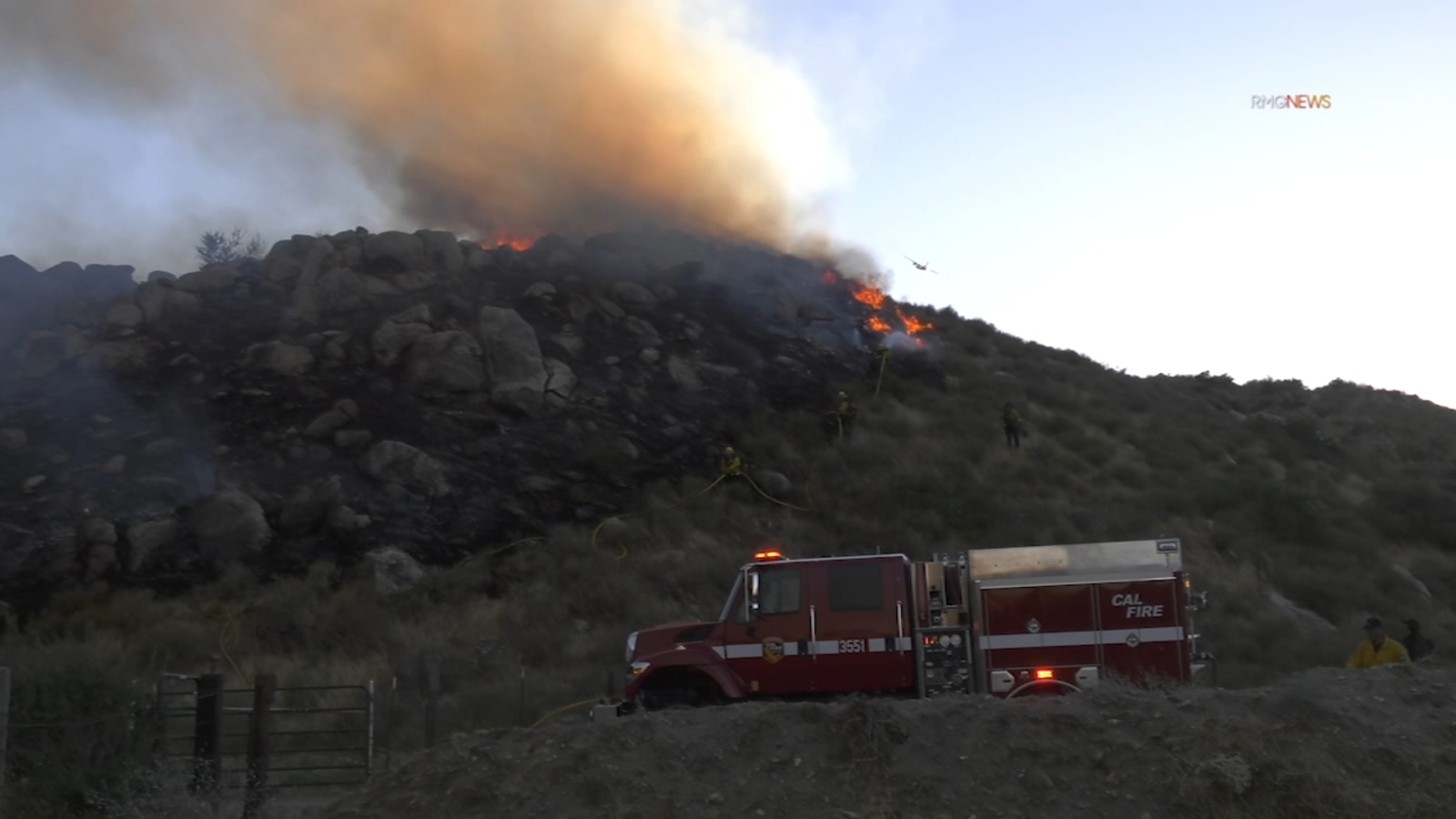 Multiple Helicopter Crashes During Riverside County Firefighting Operations