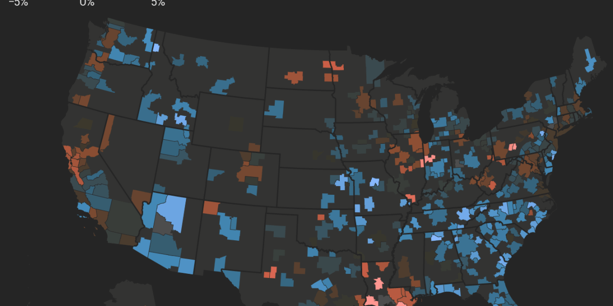 Zillow predicts mixed home price trends in 294 markets.