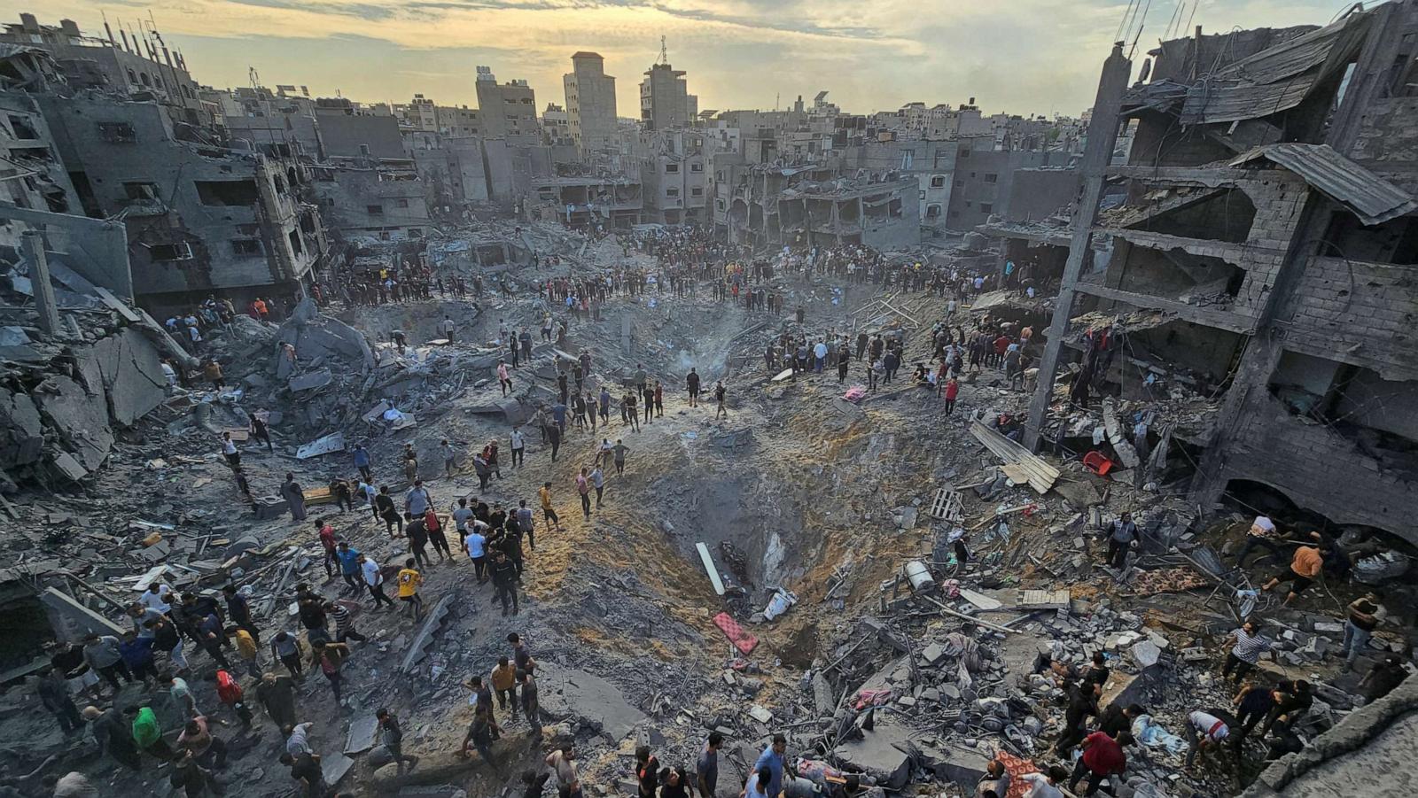 "IDF Strikes Jabaliya Refugee Camp in Gaza: Israel-Gaza Live Updates"